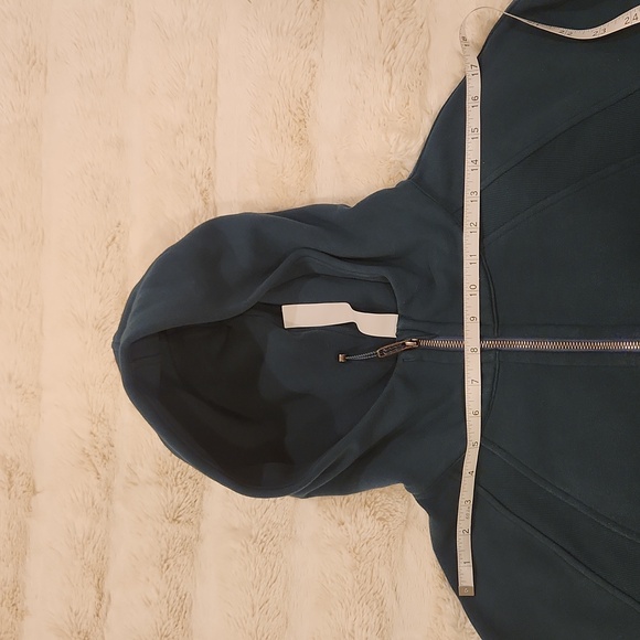 Lululemon Scuba Full Zip Oversized Hoodie in Green Jasper size M/L - Picture 16 of 17